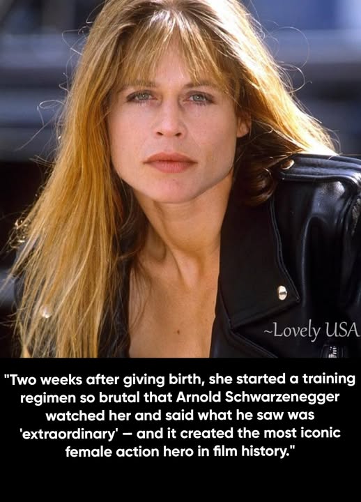 Linda Hamilton as Sarah Connor