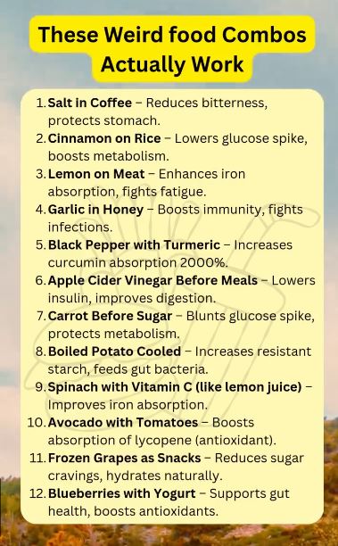 Food Combos That Work