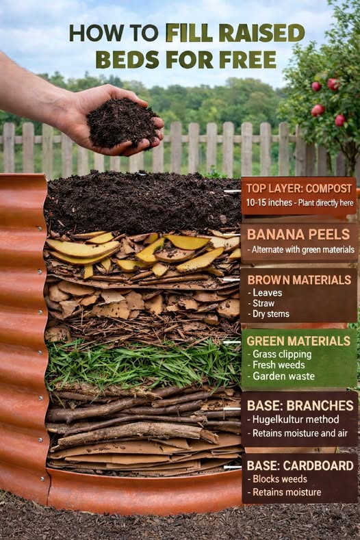 How To Fill Raised Beds