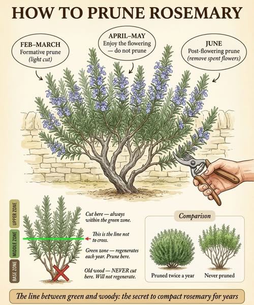 How To Prune Rosemary