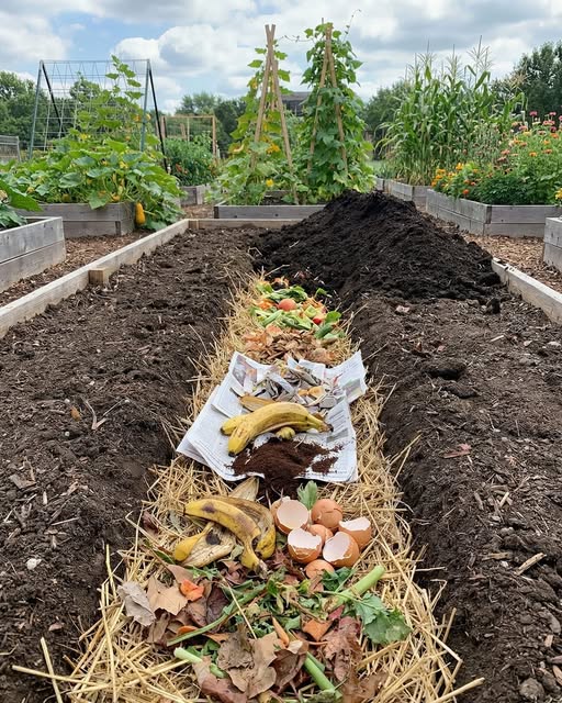 Trench Composting