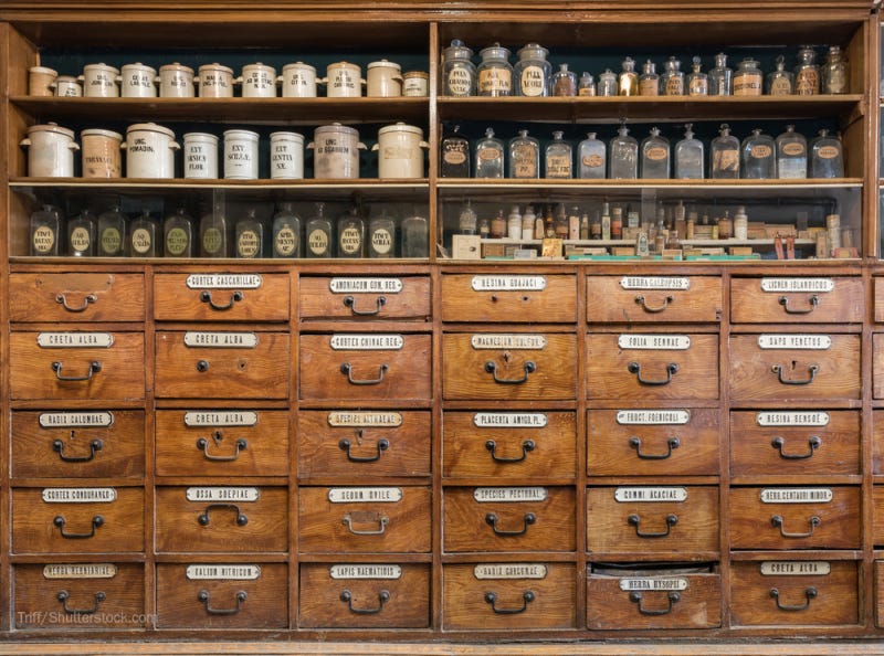 Apothecary Cabinet