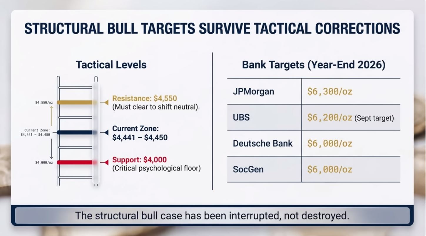 Current Gold Price Range