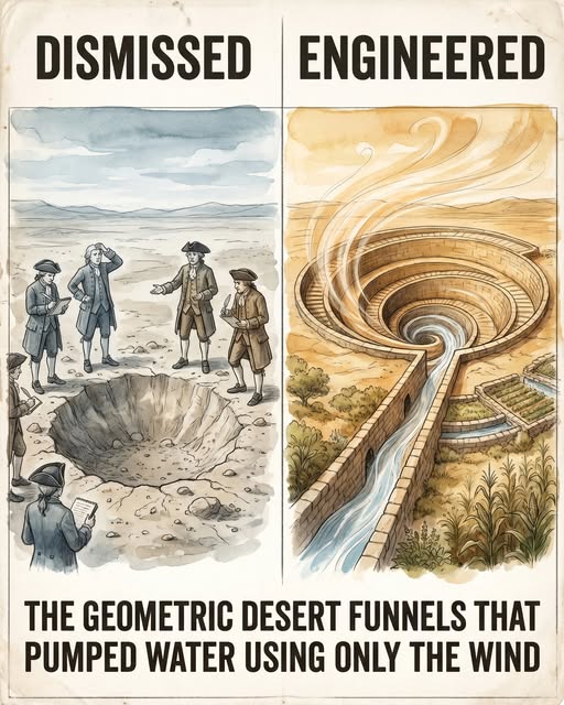 Desert Funnel Water Pumps