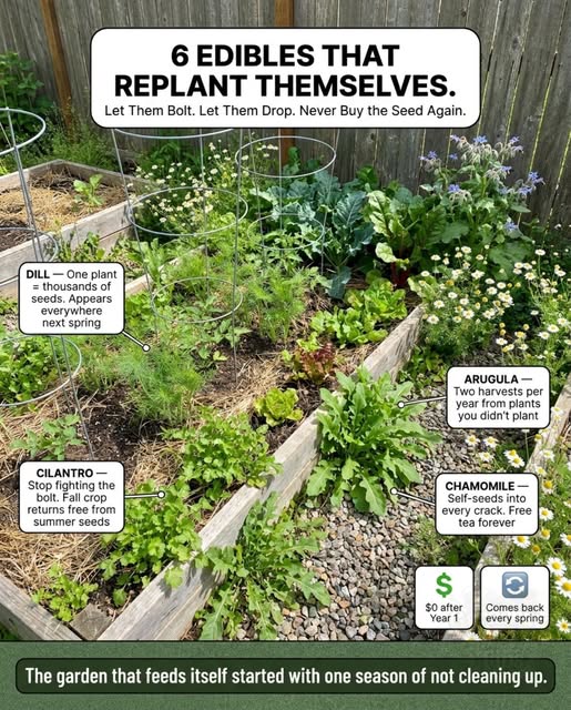 Edibles That Replant Themselves