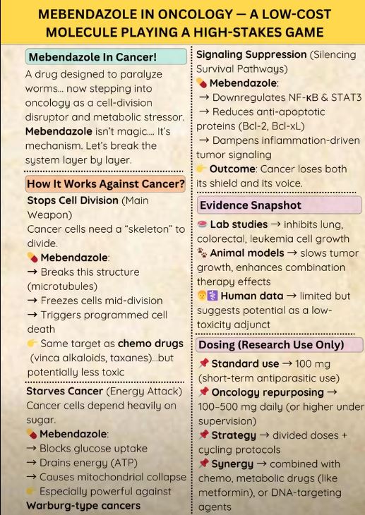 Mebendazole In Oncology
