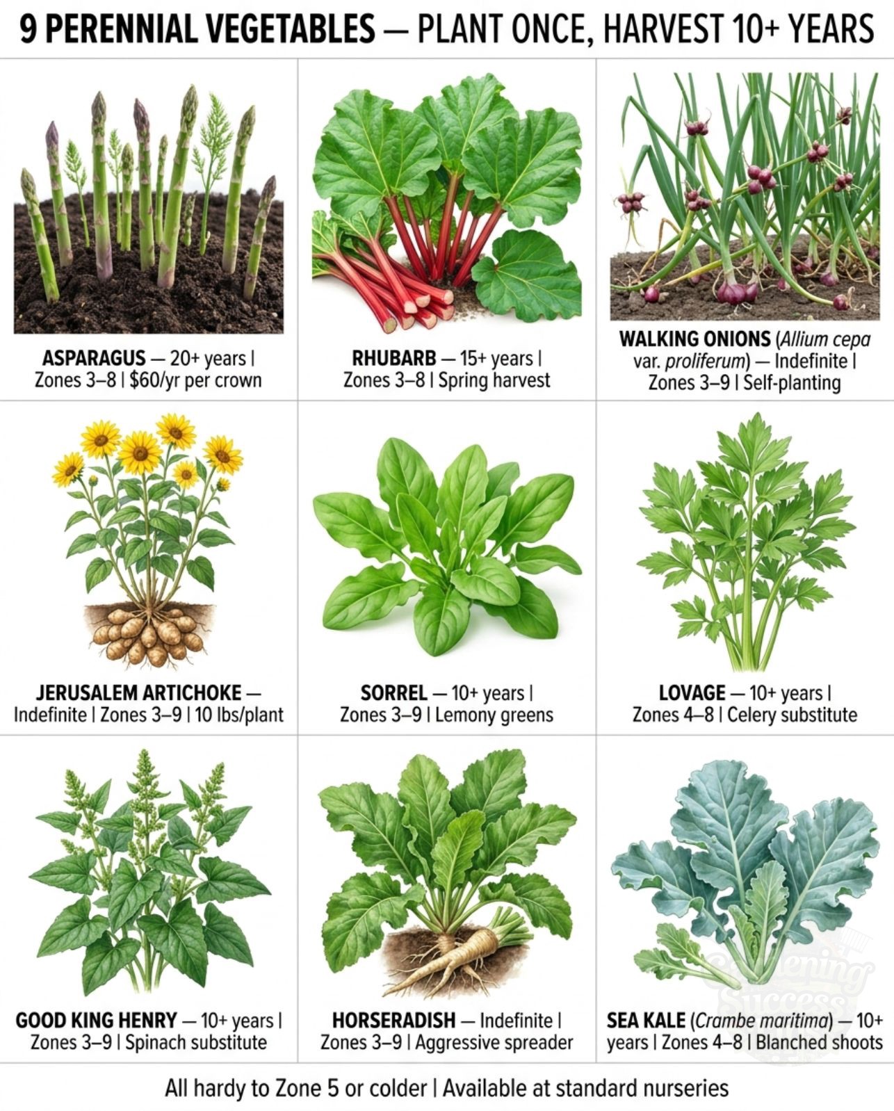 Perennial Vegetables