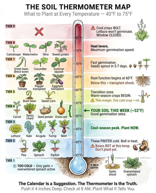 Plant At This Soil Temperature
