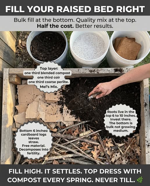 Raised Garden Bed Soil Mix