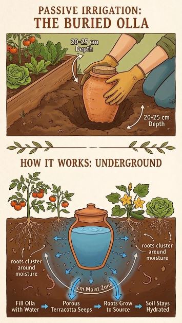 The Buried Olla - Your Irrigation Secret Weapon