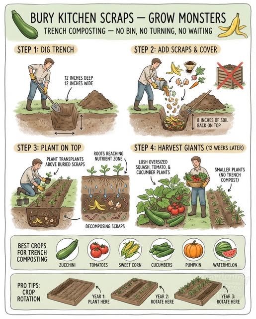 Trench Composting