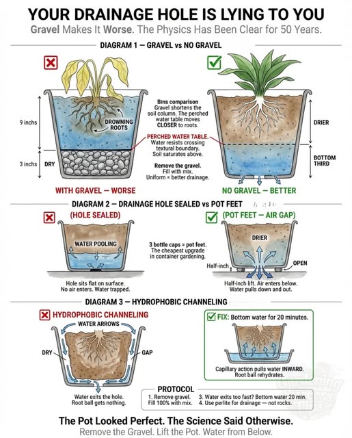 Watering Potted Plants
