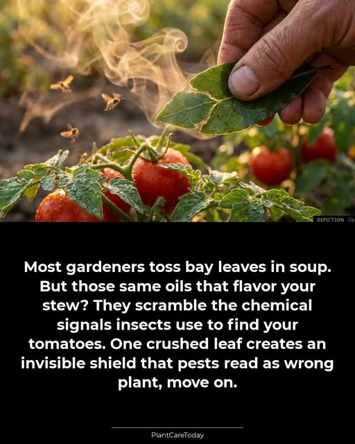 Bay Leaves and Tomatoes