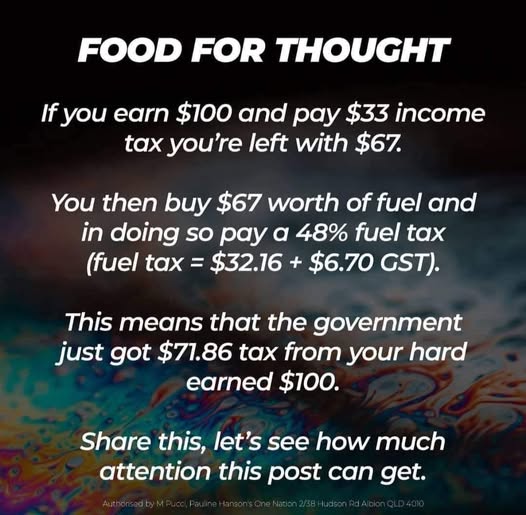 Food For Thought-Taxation