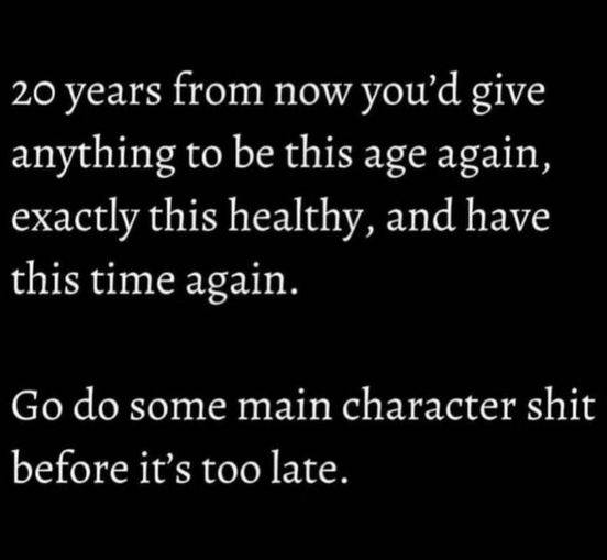 Go Do Some Main Character Deeds