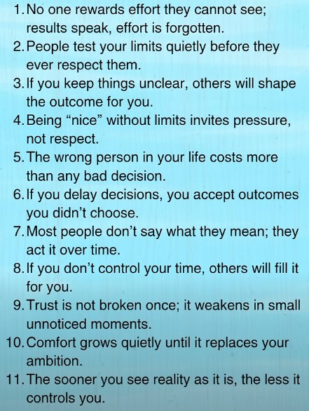 Lessons Learned