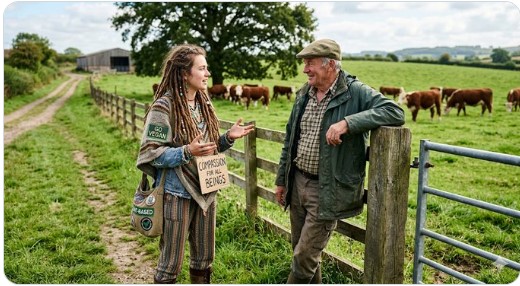 The Activist and the Farmer