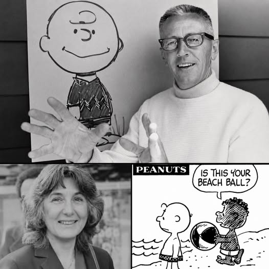 Charles Schulz and Harriet Glickman