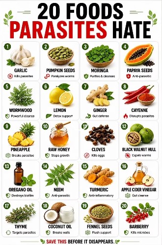 Foods Parasites Hate