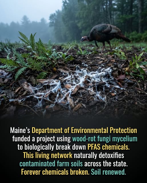 Fungi vs PFAS Chemicals