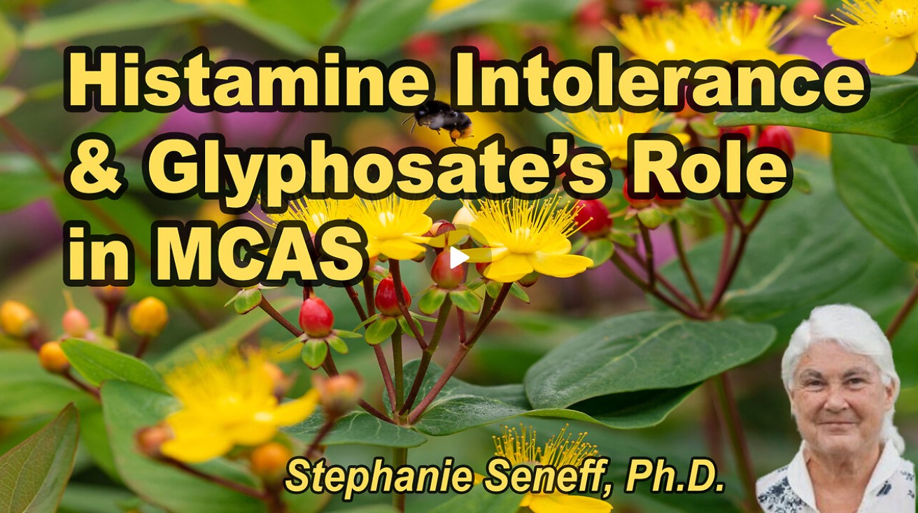 Histimine Intolerance and Glyphosate