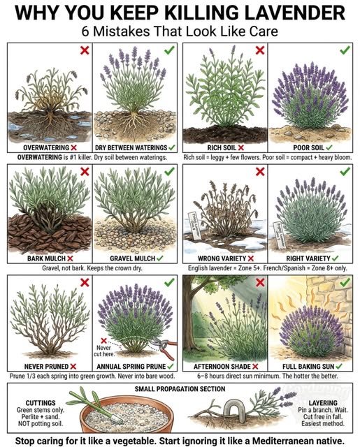 Lavender Tips