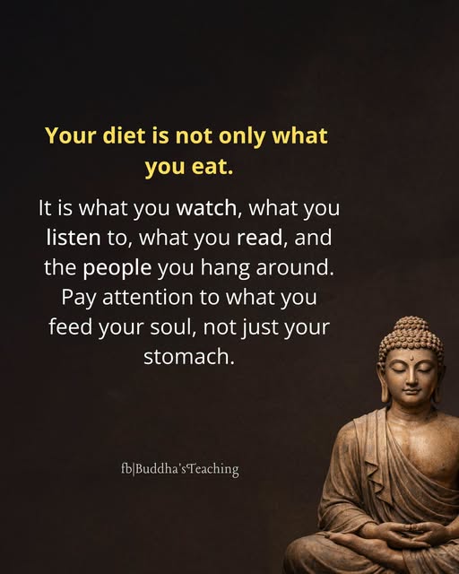 Your Diet Is Not Only What You Eat
