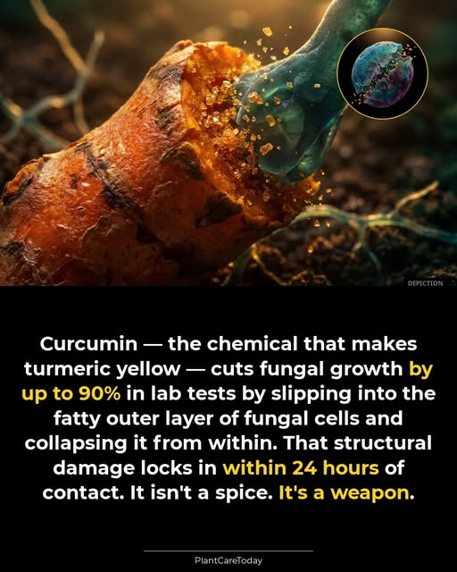 Curcumin vs Fungii