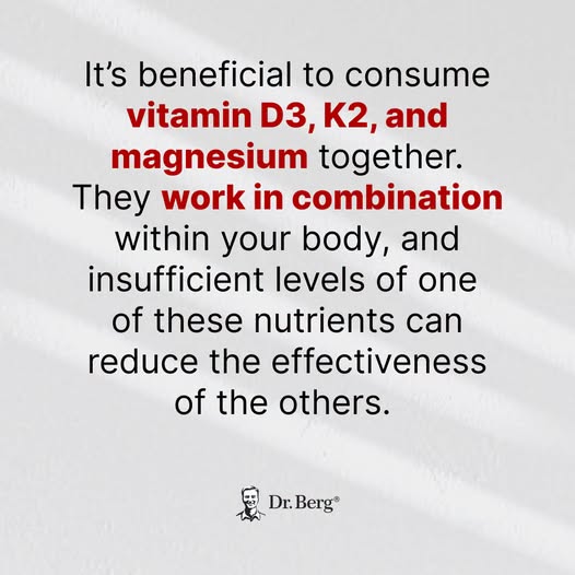 Dr Berg On MagnesiumD3 and K2