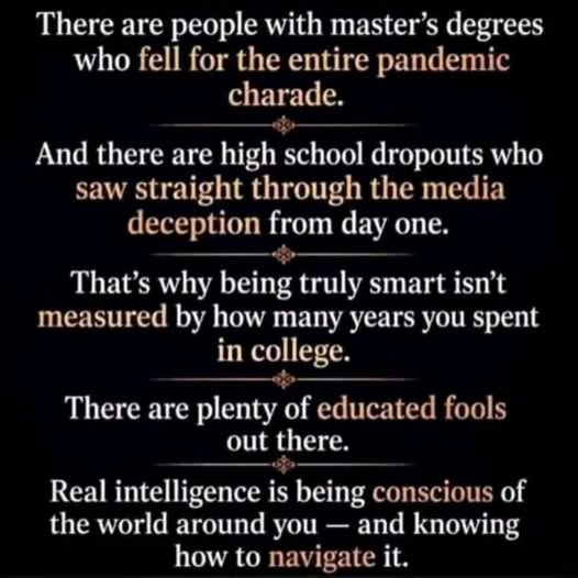 Intelligence vs Awareness
