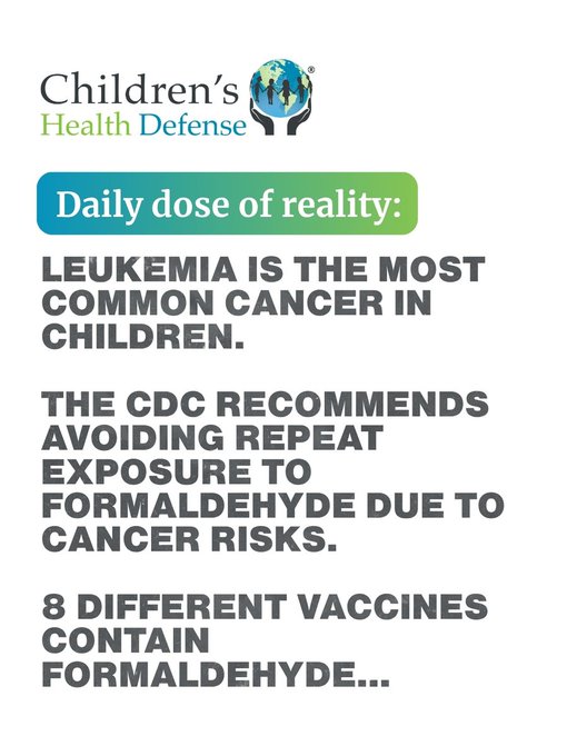 Leukemia vs Formaldehyde