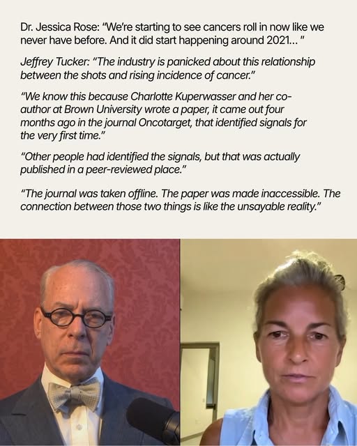 Jeffrey Tucker and Dr. Jessica Rose