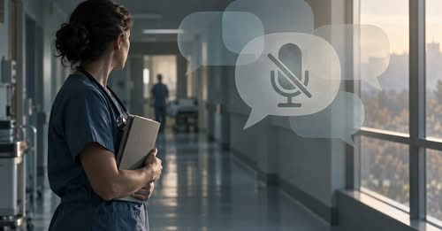 Dr In Hospital Corridor