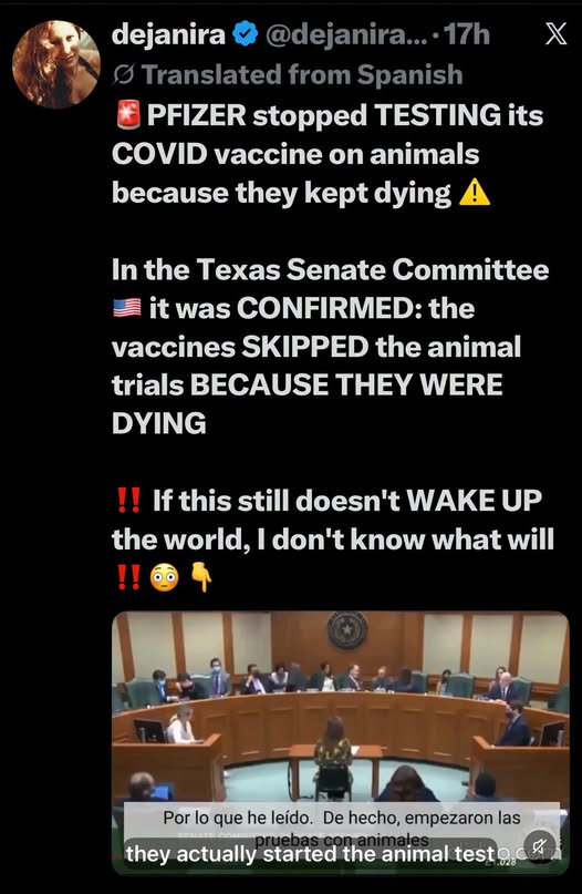Pfizer Stopped Testing