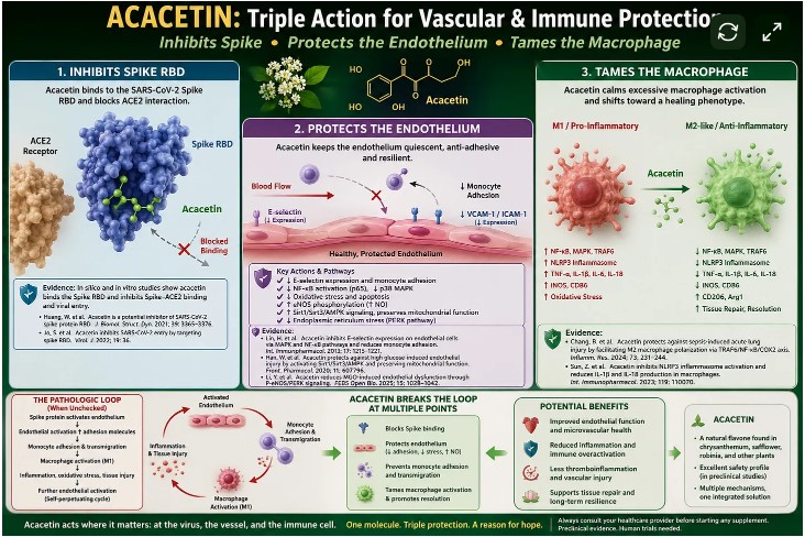 Acacetin Actions