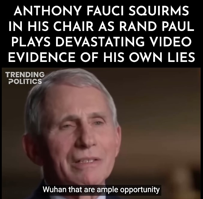 Fauci Documented Lies