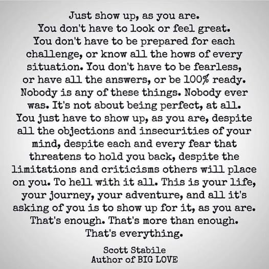 Just Show Up