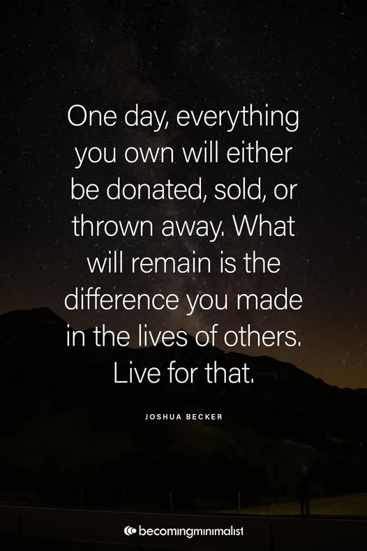 The Difference You Made