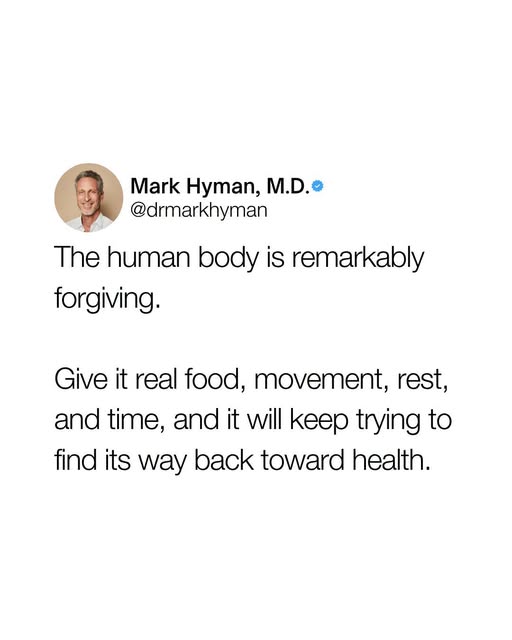 The Human Body Is Remarkably Forgiving